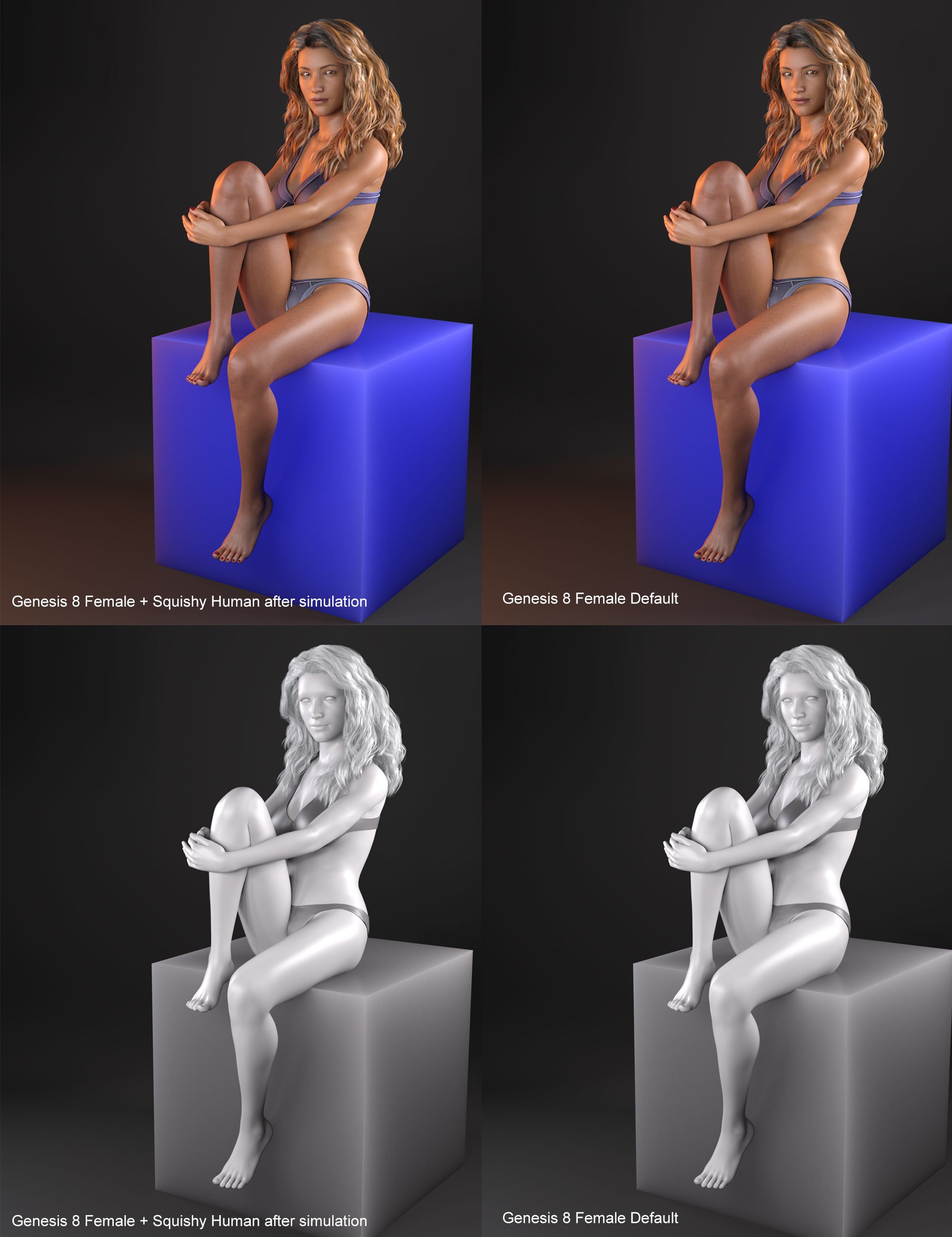 Squishy Human for Genesis 8 and 8.1 Female Squishy Human for Genesis 8 and 8.1 Female by: Lyrra MadrilFeralFey, 3D Models by Daz 3D