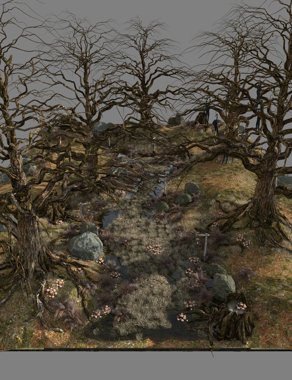 The Dark Forest by: Merlin Studios, 3D Models by Daz 3D