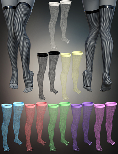 Gothic Style V6 Socks for Genesis 8 and 8.1 Females Gothic Style V6 Socks for Genesis 8 and 8.1 Females by: fjaa3d, 3D Models by Daz 3D