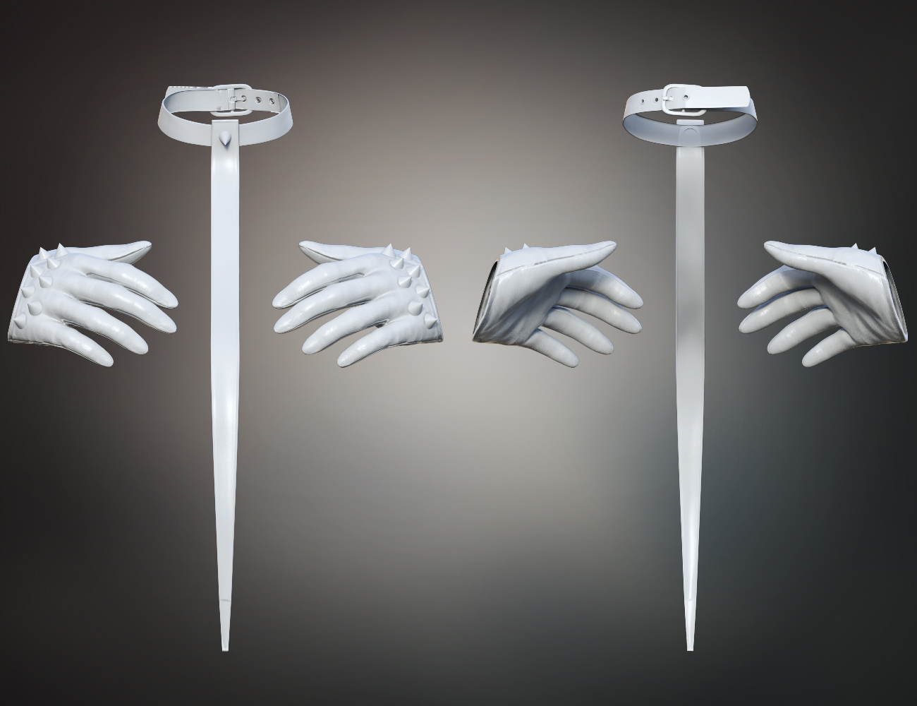 Gothic Style V6 dForce Gloves and Necklace for Genesis 8 and 8.1 Females Gothic Style V6 dForce Gloves and Necklace for Genesis 8 and 8.1 Females by: fjaa3d, 3D Models by Daz 3D