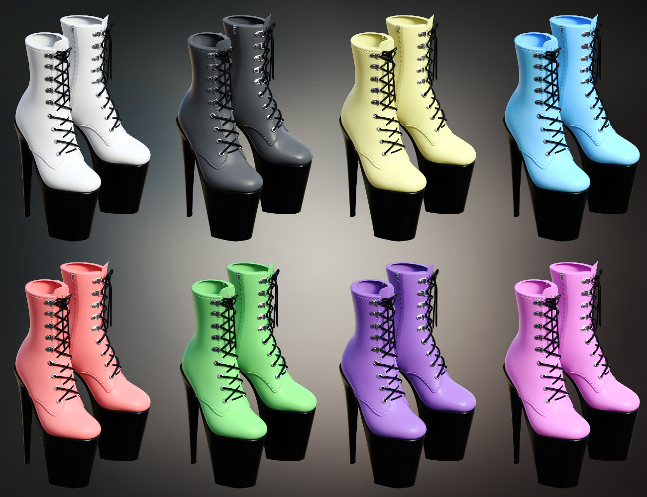 Gothic Style V6 Boots for Genesis 8 and 8.1 Females Gothic Style V6 Boots for Genesis 8 and 8.1 Females by: fjaa3d, 3D Models by Daz 3D