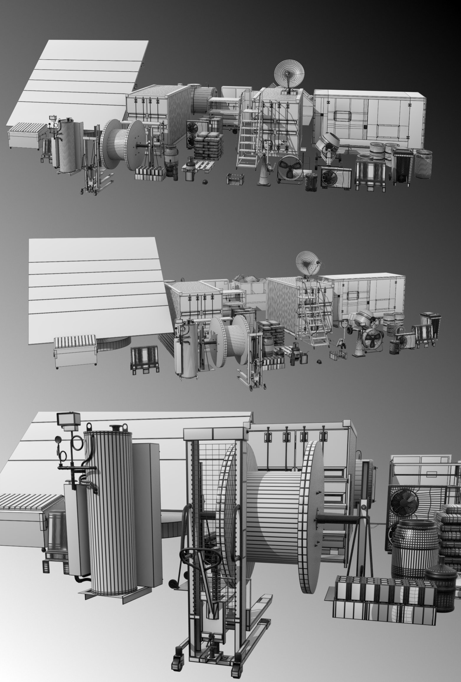 FG Industrial Supply by: Fugazi1968, 3D Models by Daz 3D