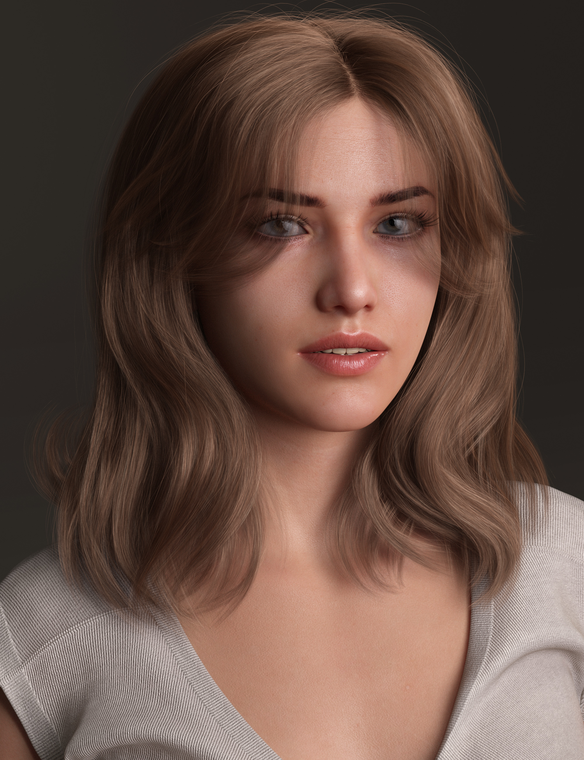 Layered Spring Style Hair for Genesis 8 and 8.1 Females | Daz 3D