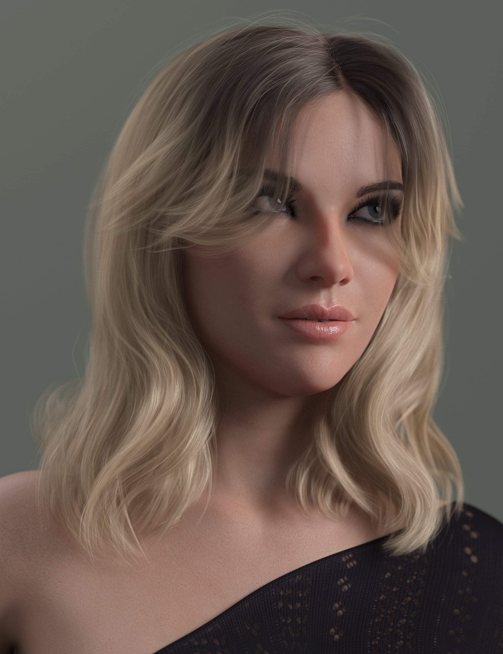 Layered Spring Style Hair Texture Expansion | Daz 3D