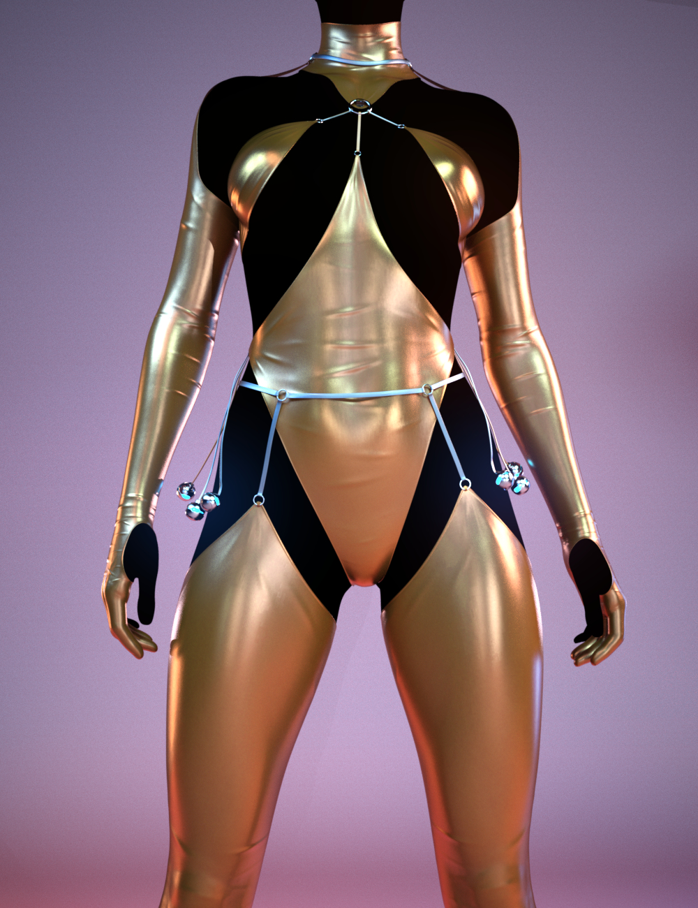 dForce Luna Underwear Outfit for Genesis 8 and 8.1 Females by: HM, 3D Models by Daz 3D