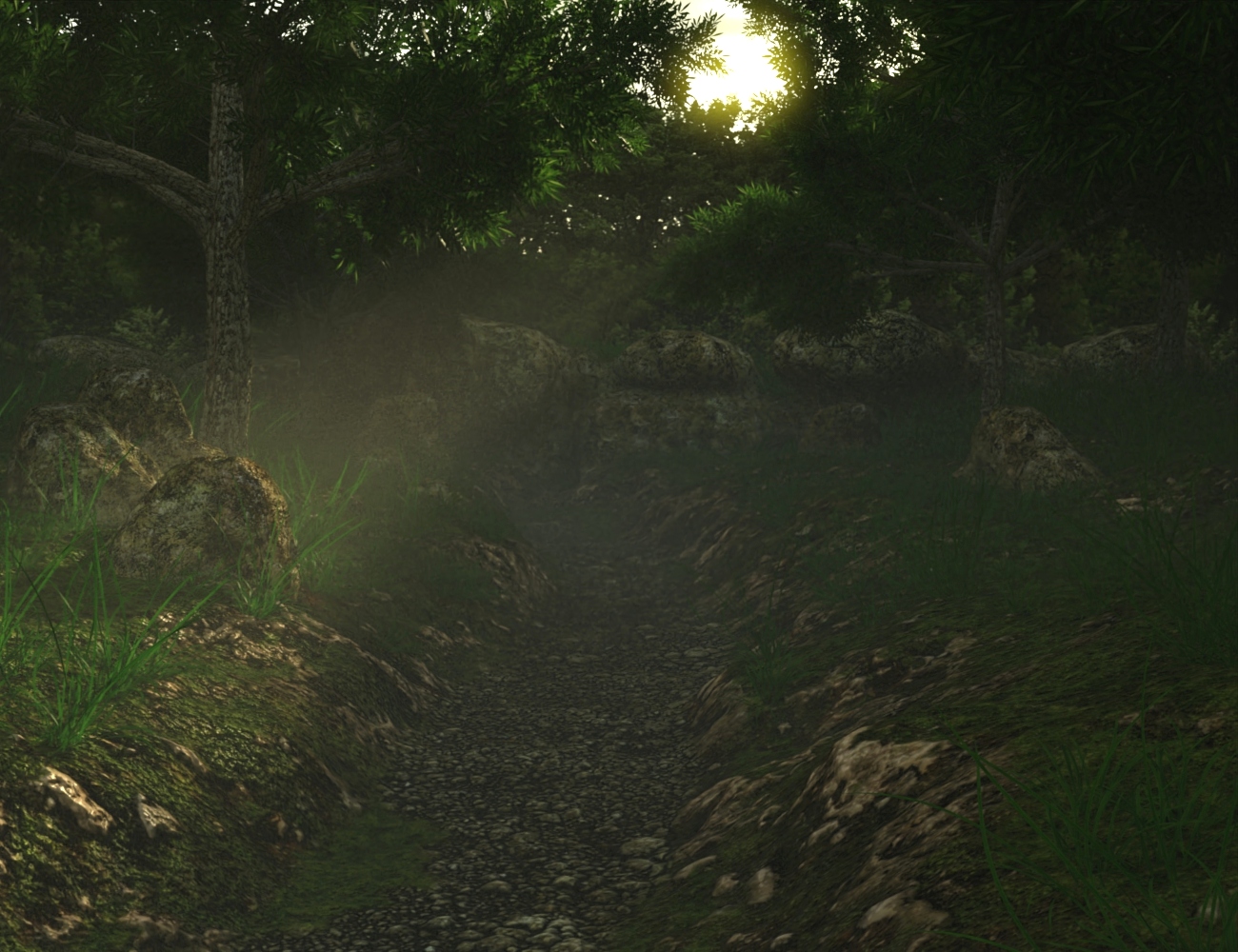 Mysterious Forest 2 by: JeffersonAF, 3D Models by Daz 3D
