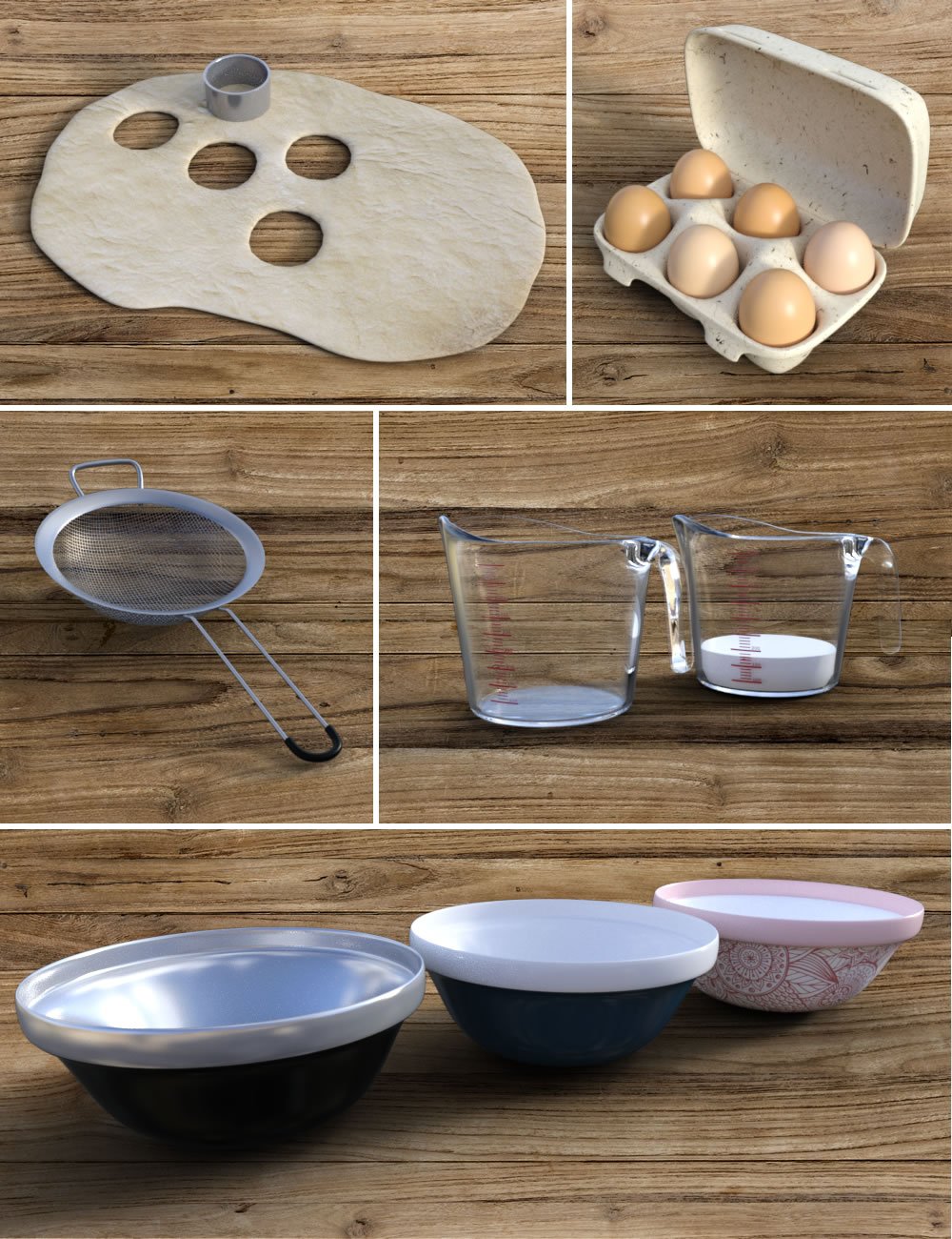 Hobby Props Baking Hobby Props Baking by: SilvaAnt3d, 3D Models by Daz 3D