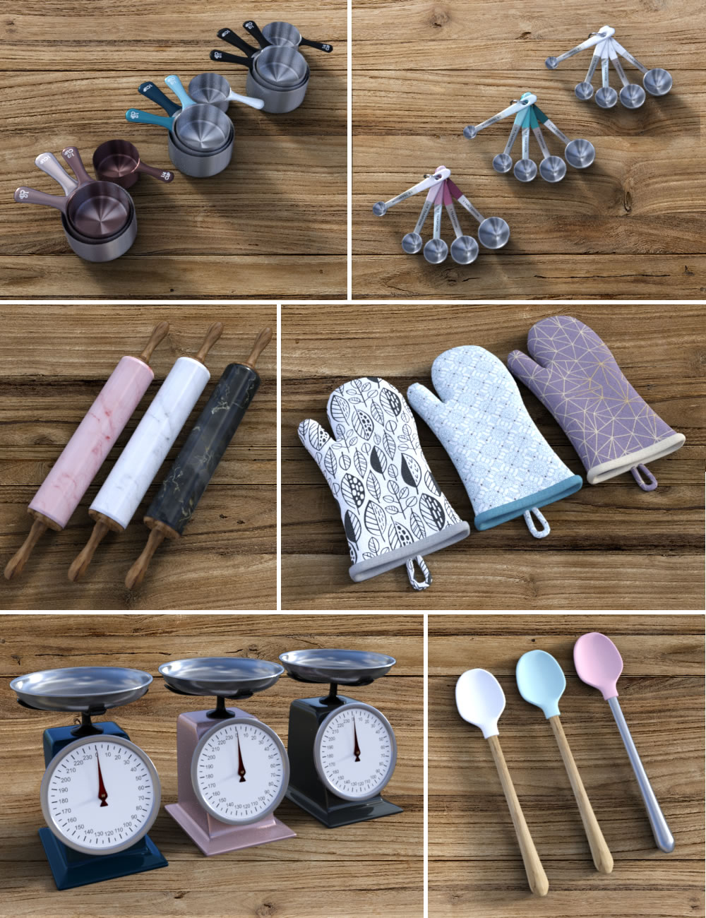 Hobby Props Baking by: SilvaAnt3d, 3D Models by Daz 3D
