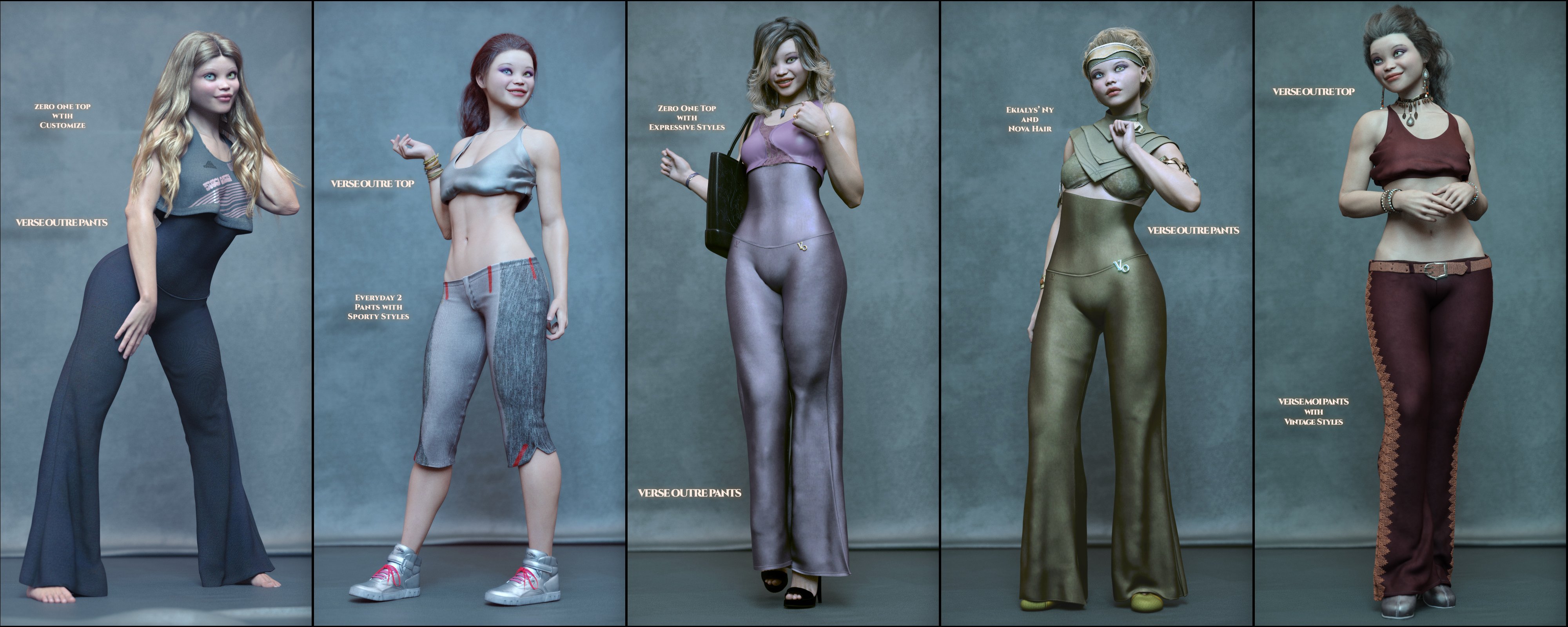 Verse Outre Outfit for Genesis 8 and 8.1 Females Verse Outre Outfit for Genesis 8 and 8.1 Females by: Aeon Soul, 3D Models by Daz 3D