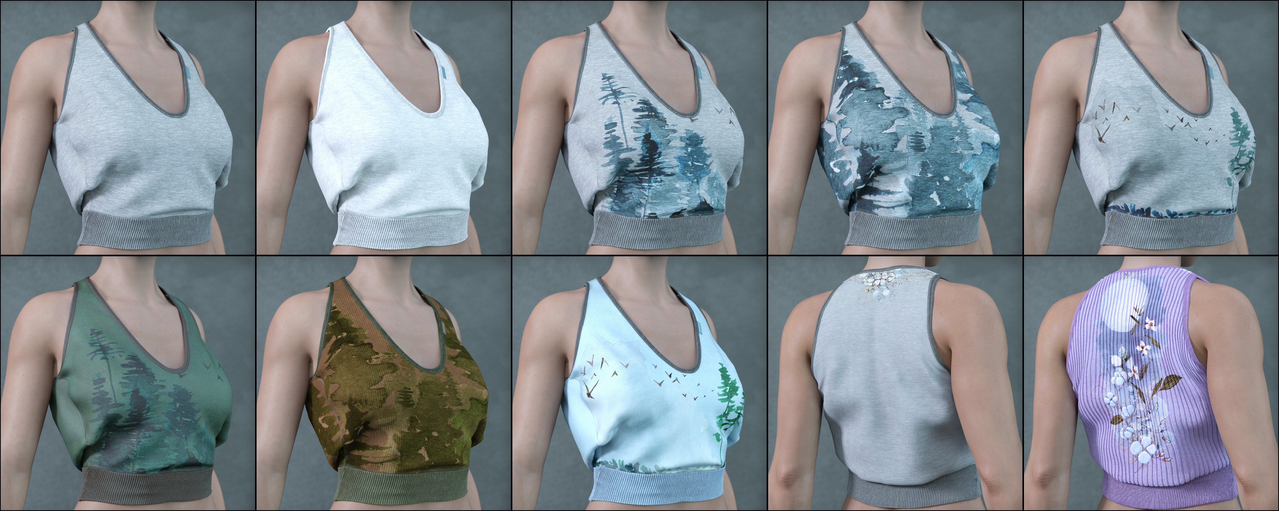 Loungewear Everyday Styles for Verse Clothing Sets by: Aeon Soul, 3D Models by Daz 3D