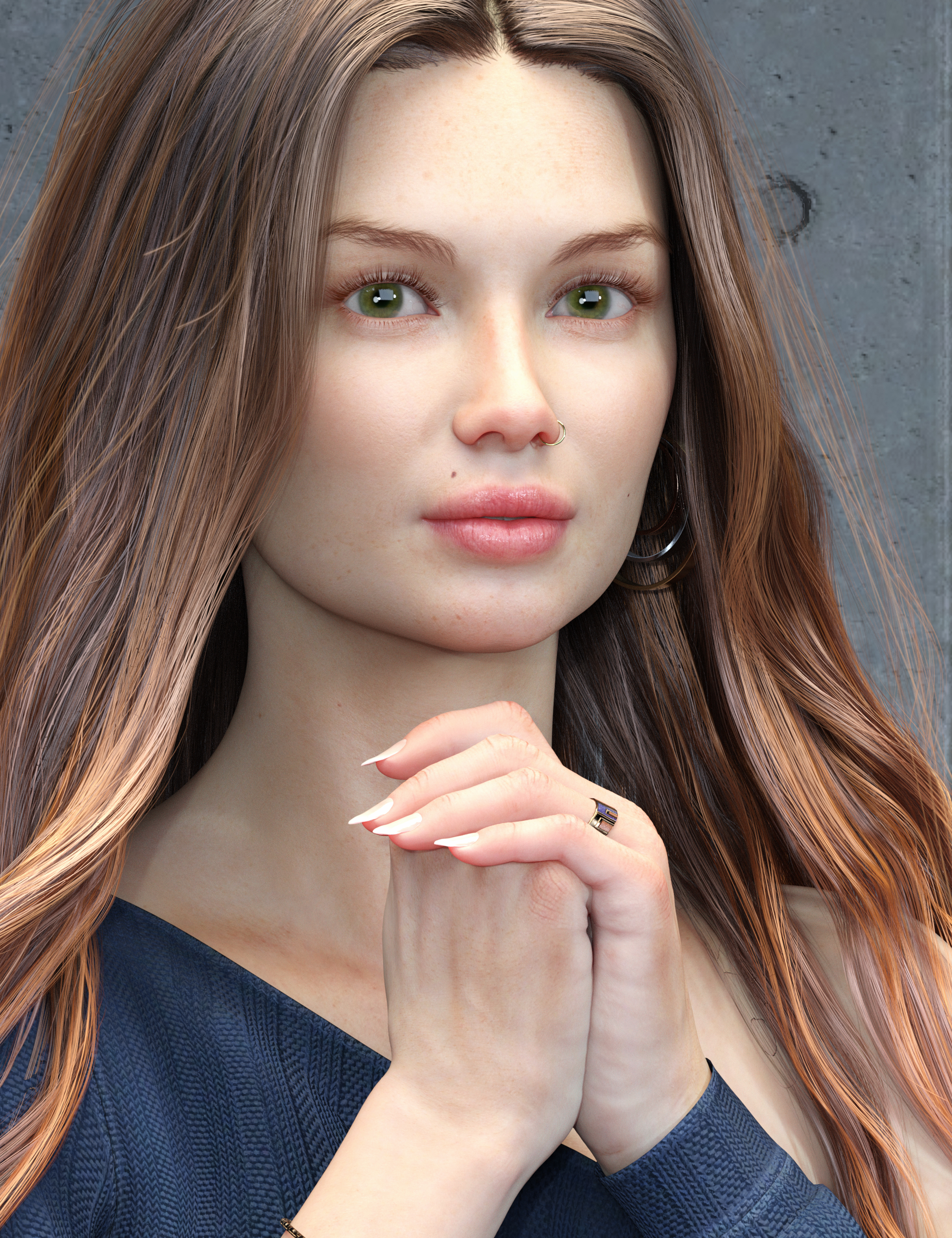 Clementine HD for Genesis 8.1 Female by: Emrys, 3D Models by Daz 3D