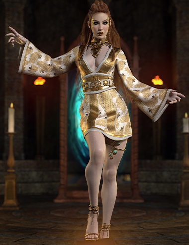 101 Series: Moonlight Alchemy Poses for Genesis 8.1 Female by: 3D Sugar, 3D Models by Daz 3D