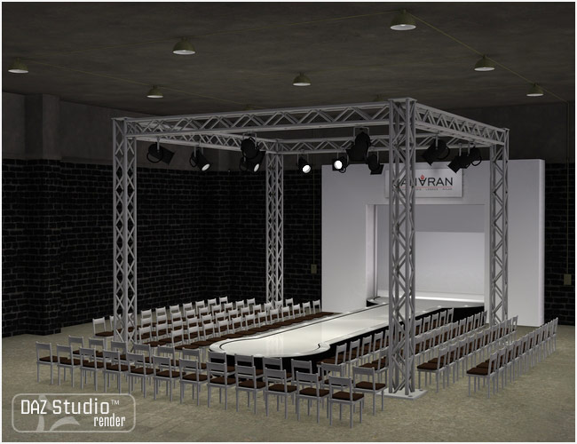 Fashion Catwalk Fashion Catwalk by: Predatron, 3D Models by Daz 3D