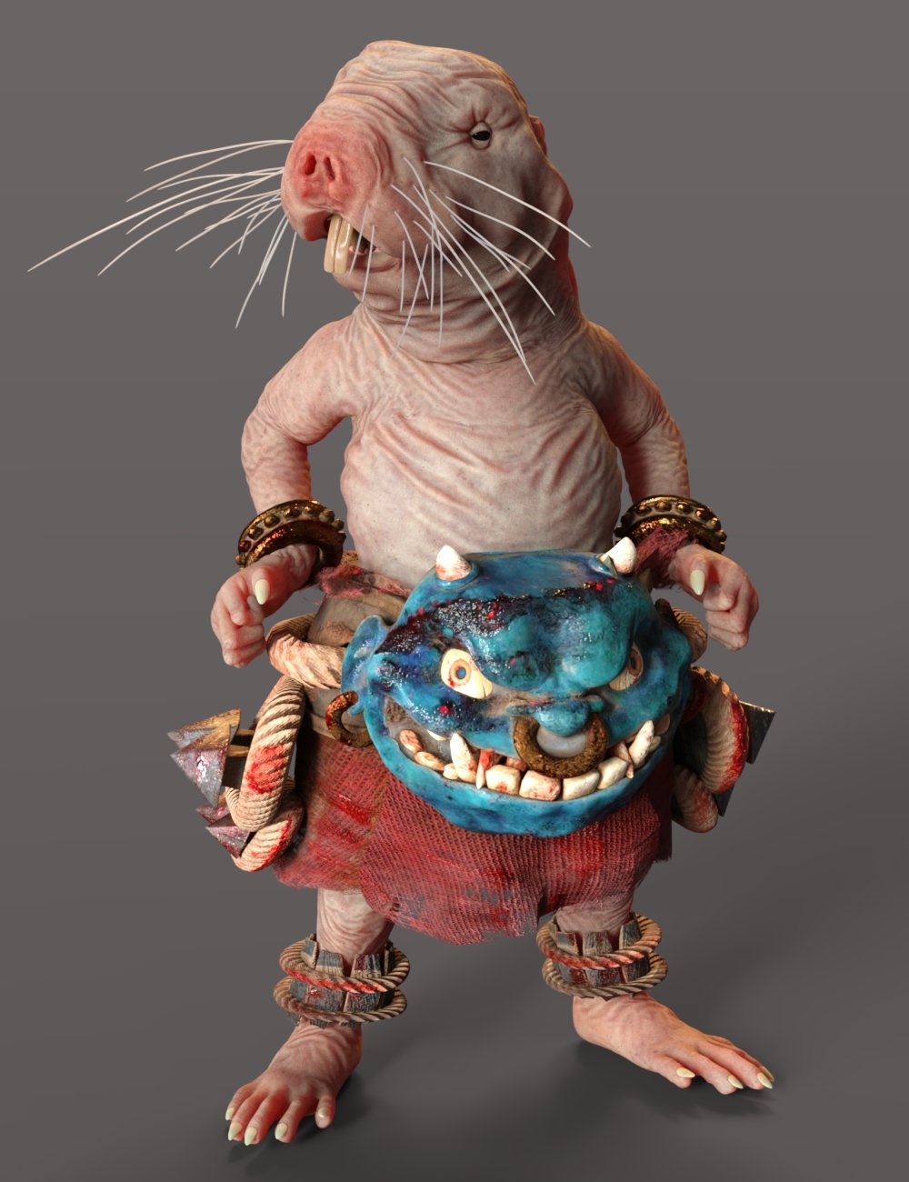 Storybook Naked Mole-rat for Genesis 8.1 Male Storybook Naked Mole-rat for Genesis 8.1 Male by: JoeQuick, 3D Models by Daz 3D