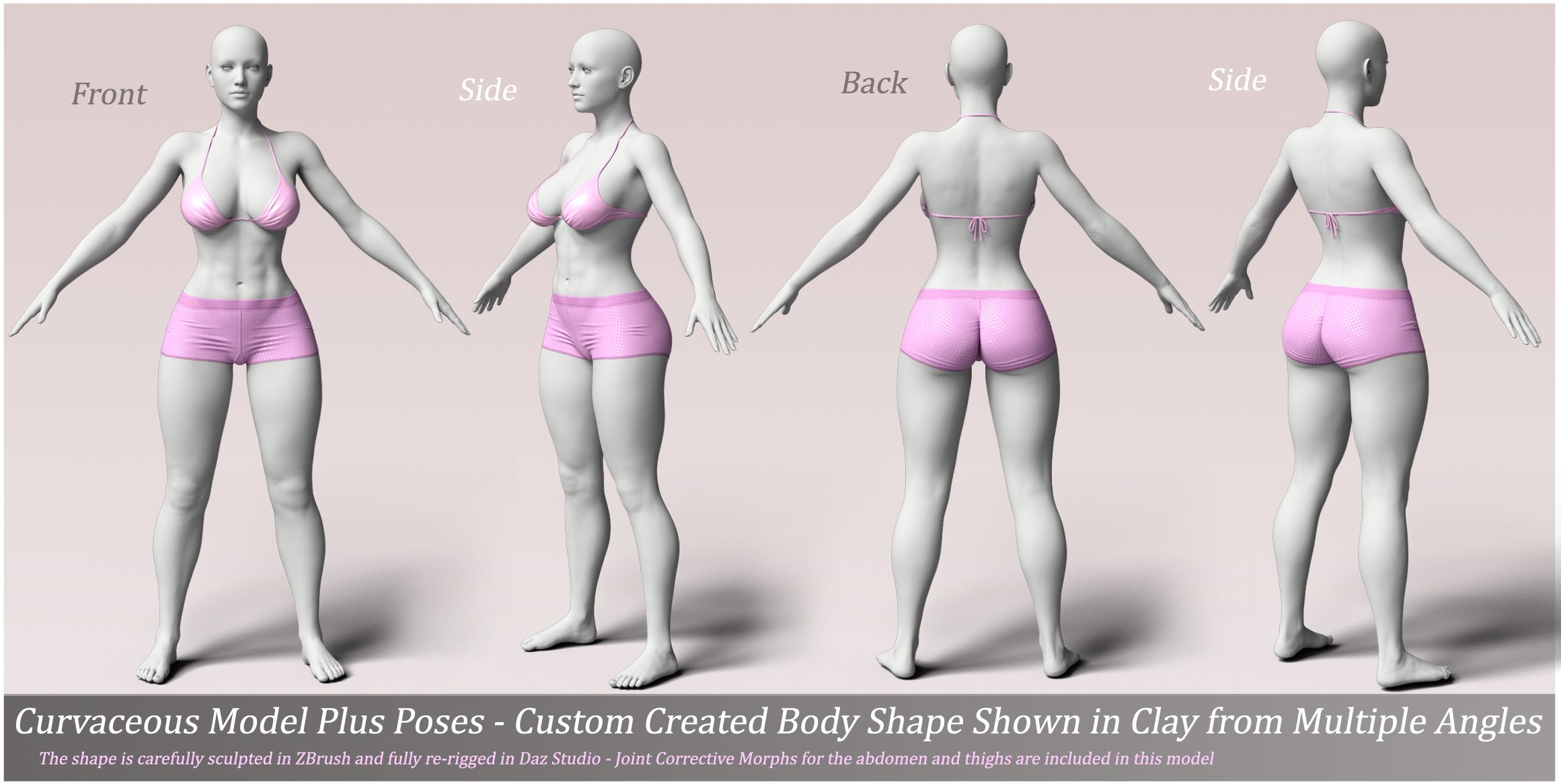 VP3D Curvaceous Model Plus Poses VP3D Curvaceous Model Plus Poses by: Valery3DP3Design, 3D Models by Daz 3D