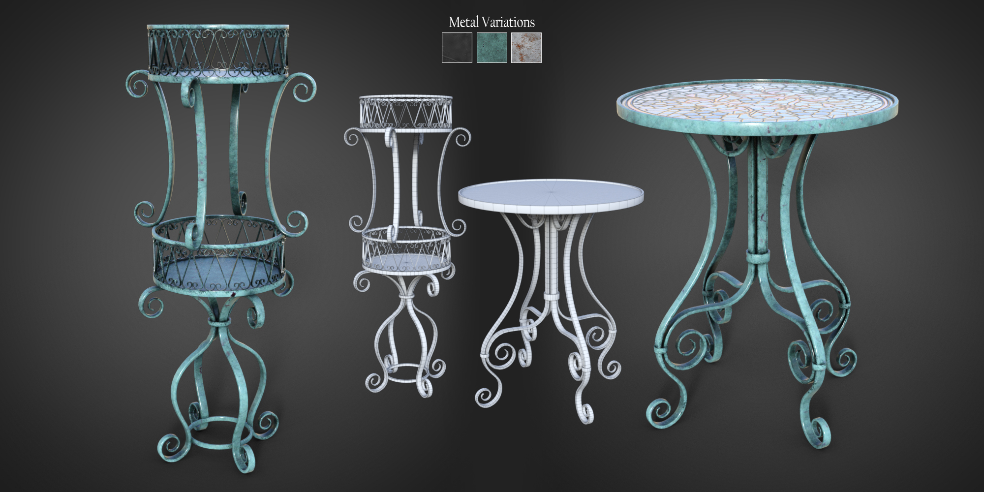 B.E.T.T.Y. Garden Furniture 01 B.E.T.T.Y. Garden Furniture 01 by: B.E.T.T.Y, 3D Models by Daz 3D