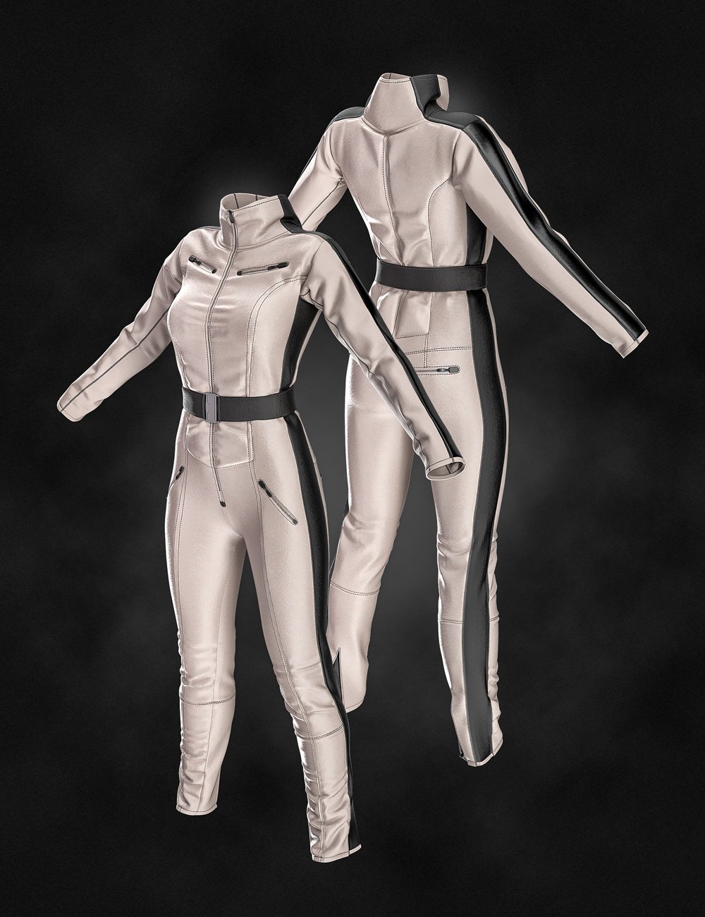 AJC Dynamic Ski Line Outfit Snowsuit for Genesis 8 and 8.1 Females by: adeilsonjc, 3D Models by Daz 3D