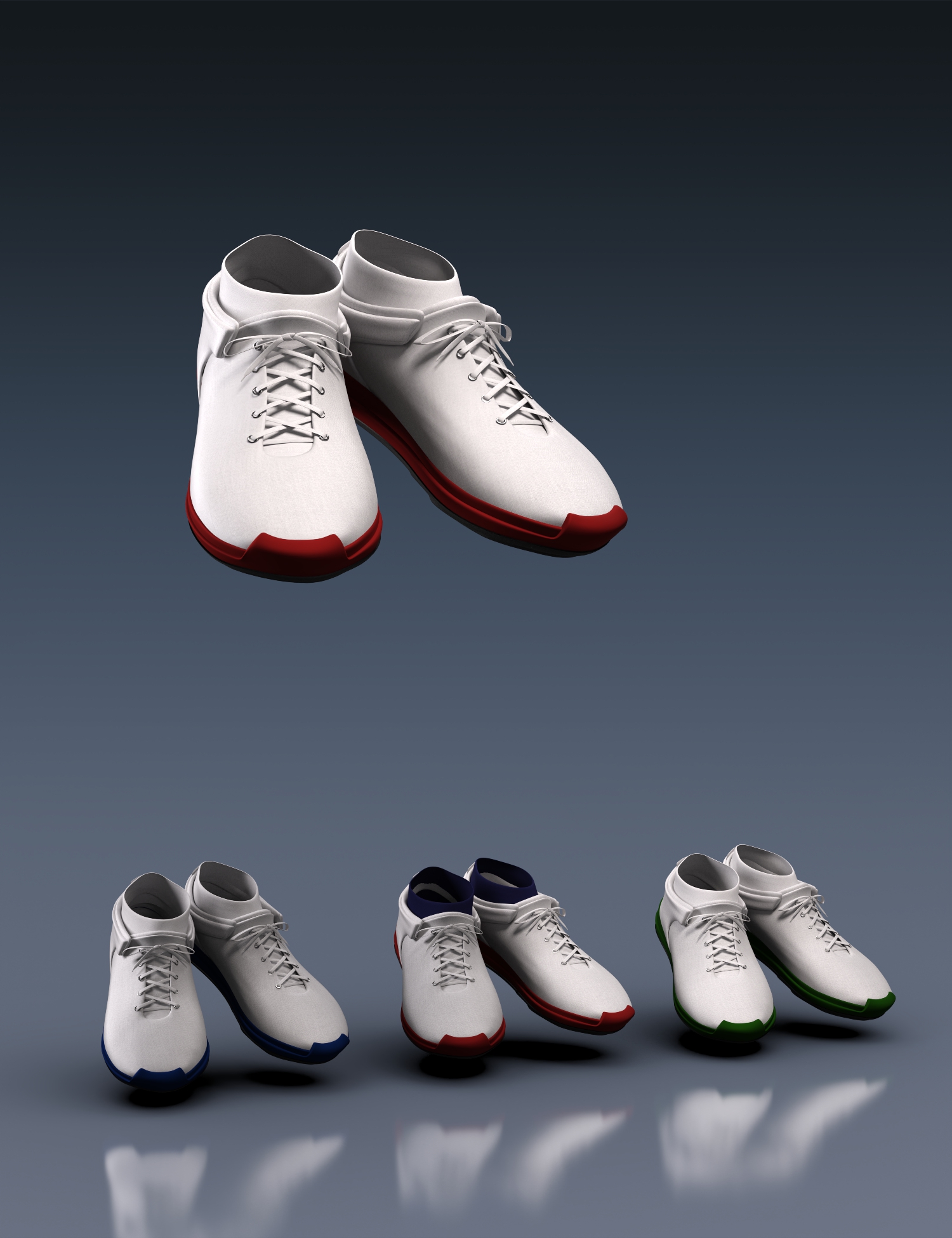 Spring School Uniform Shoes for Genesis 8 and 8.1 Females by: tentman, 3D Models by Daz 3D