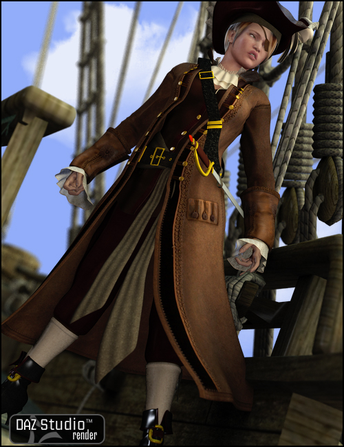V4 Sea Pirates V4 Sea Pirates by: , 3D Models by Daz 3D