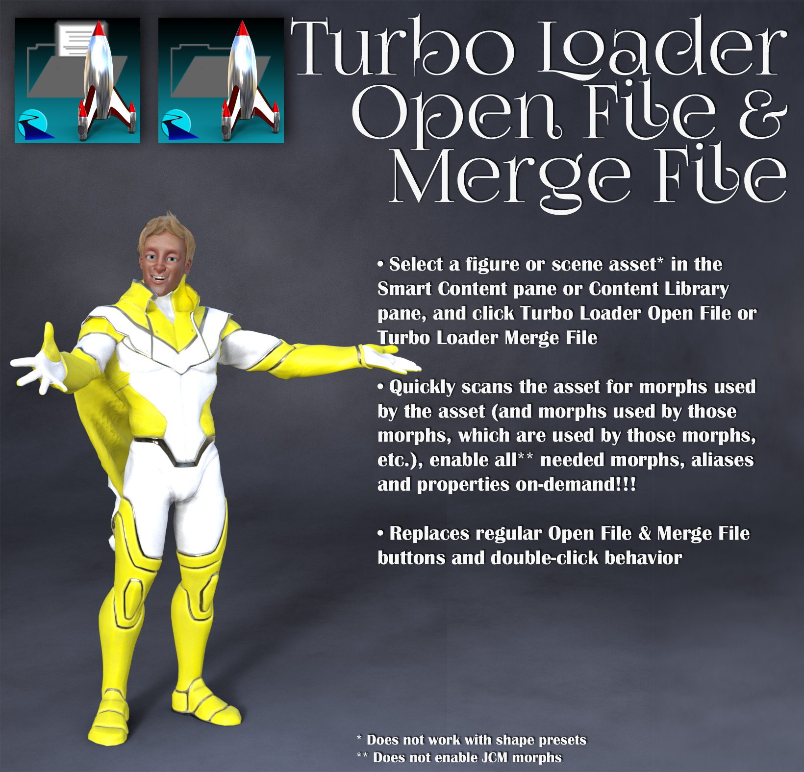 Turbo Loader Booster Utilities by: RiverSoft Art, 3D Models by Daz 3D
