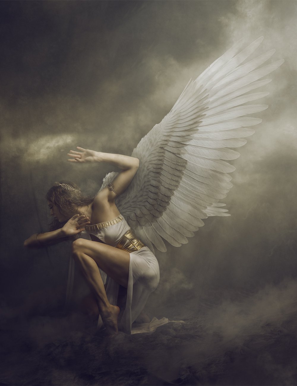 Descended Angel Video Course: Digital Compositing with Daz Studio and Photoshop by: Geekatplay, 3D Models by Daz 3D