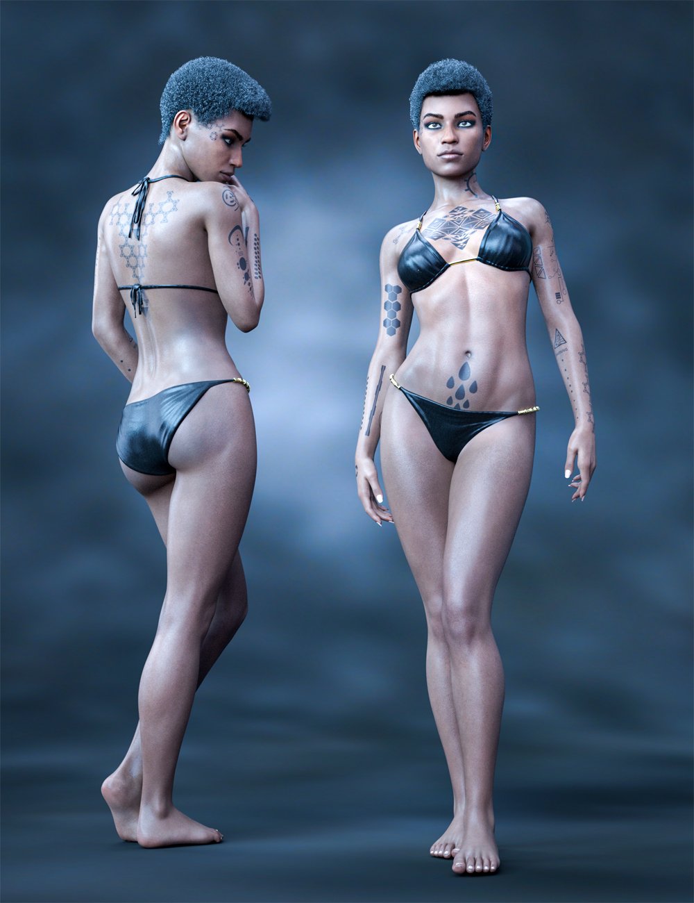 CJ Tycho for Genesis 8.1 Female by: Colm Jackson, 3D Models by Daz 3D