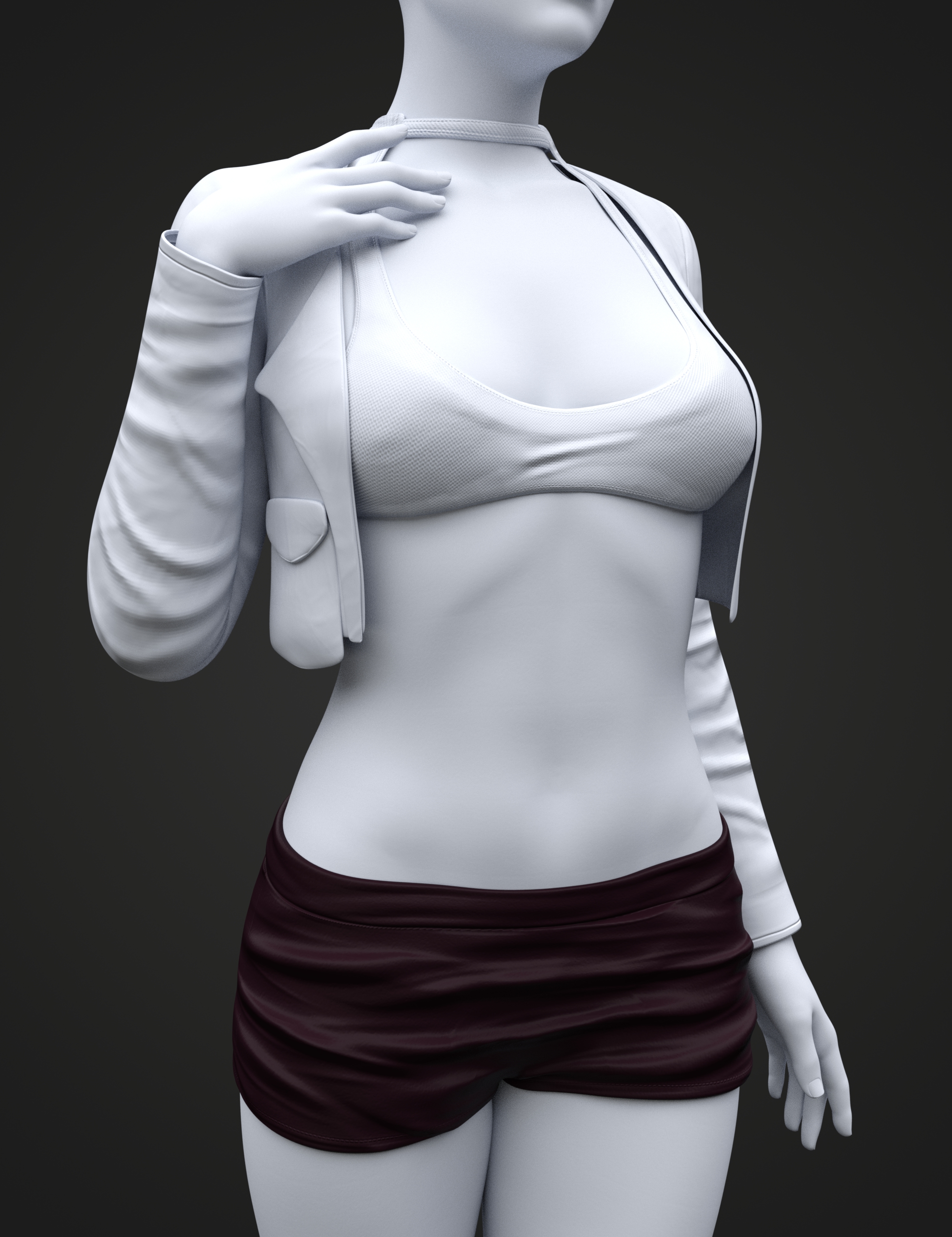 Casual Fashion V4 Shorts Genesis 8 and 8.1 Females by: fjaa3d, 3D Models by Daz 3D