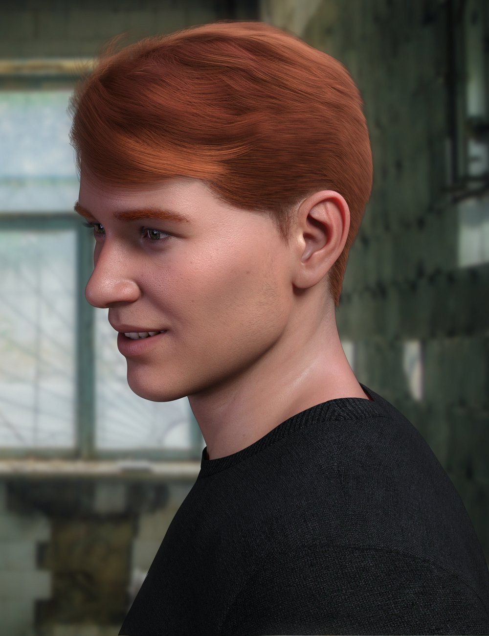 Jacob Hair for Genesis 8 Males by: Propschick, 3D Models by Daz 3D