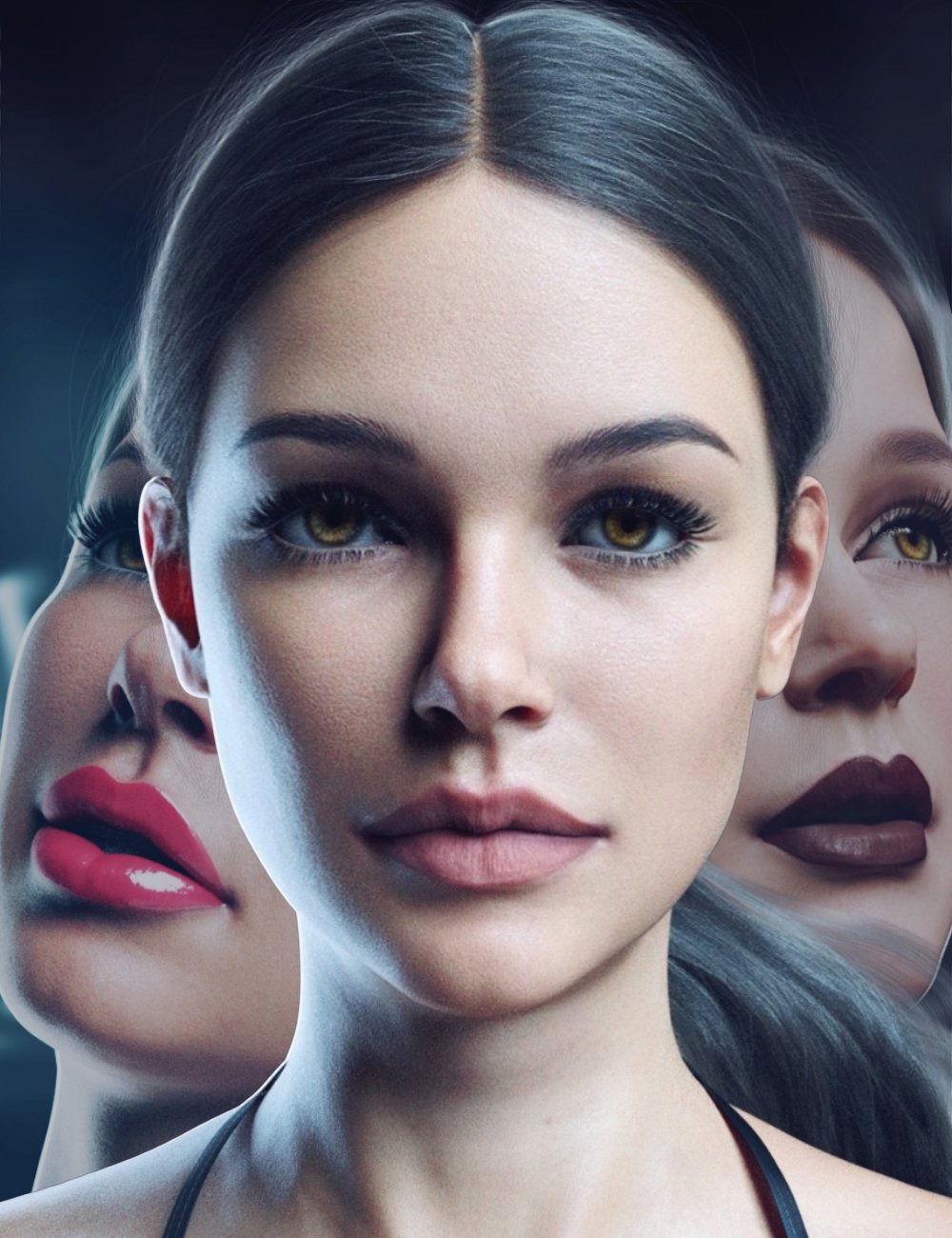 Unique Lips for Genesis 8 Females by: PedroFurtadoArts, 3D Models by Daz 3D