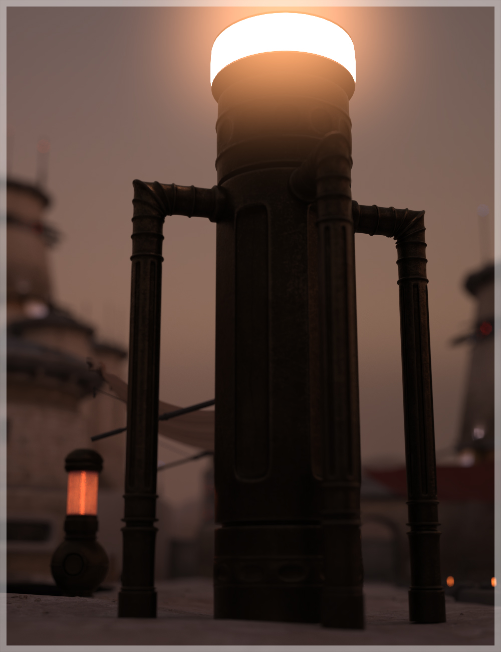 ND Steamy Deco: The Lamps ND Steamy Deco: The Lamps by: Nathy Design, 3D Models by Daz 3D