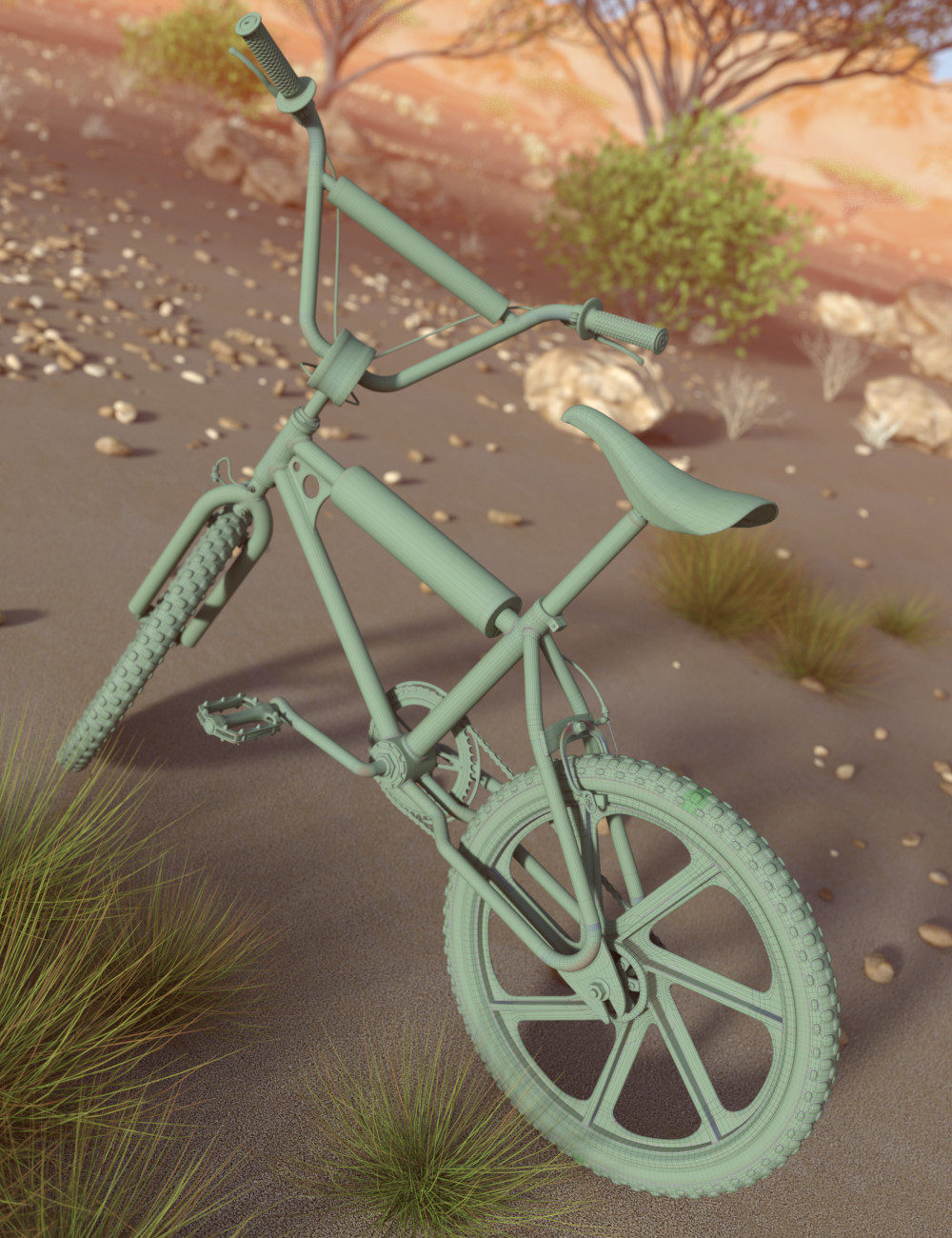 All Terrain Bike All Terrain Bike by: ForbiddenWhispersDavid Brinnen, 3D Models by Daz 3D