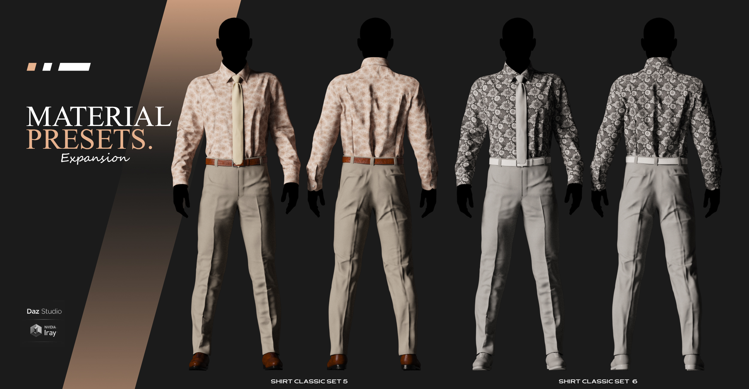 dForce MI Two-Piece Business Suit Texture Add-On by: mal3Imagery, 3D Models by Daz 3D