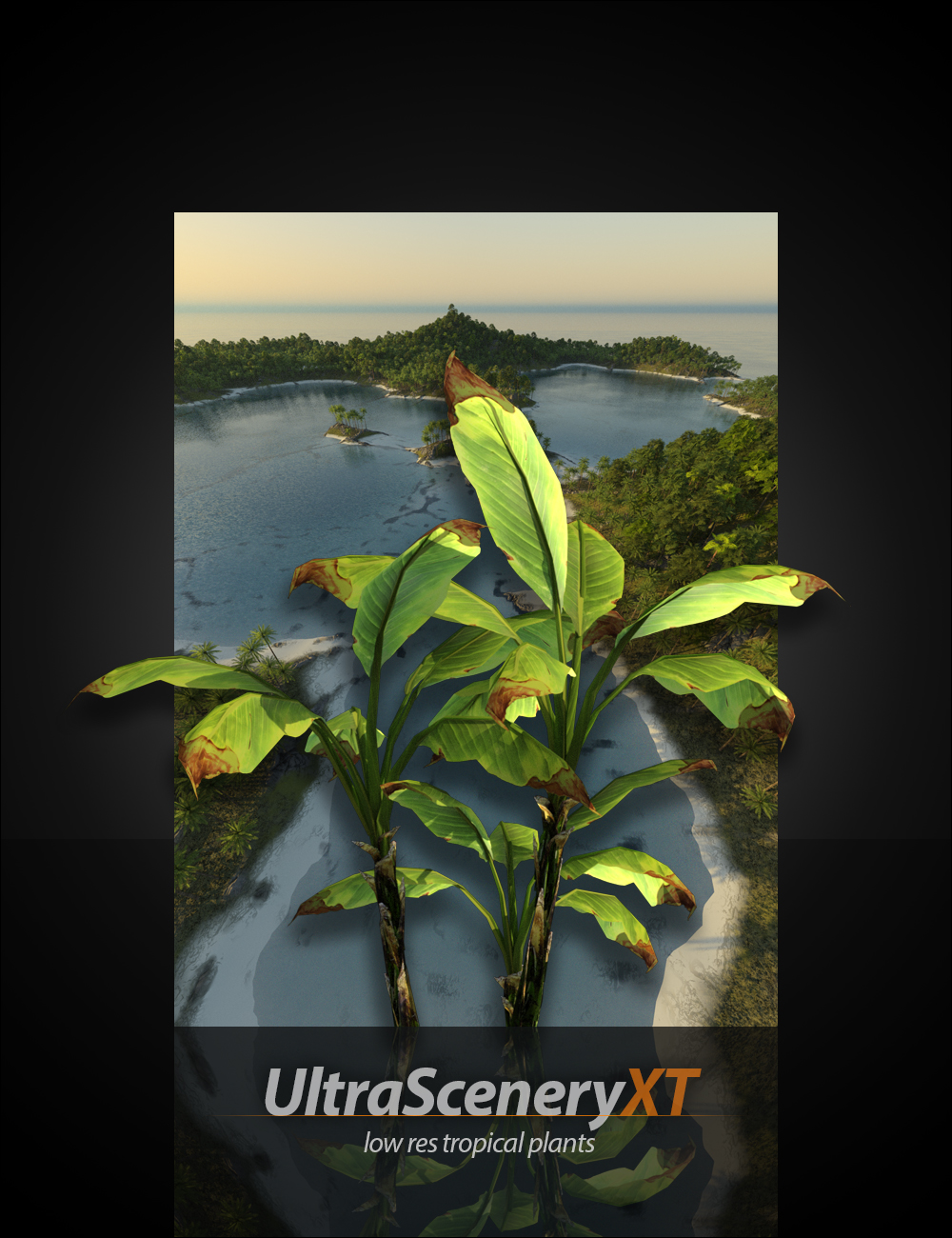 UltraSceneryXT - Low Res Tropical Plants by: HowieFarkesMartinJFrost, 3D Models by Daz 3D