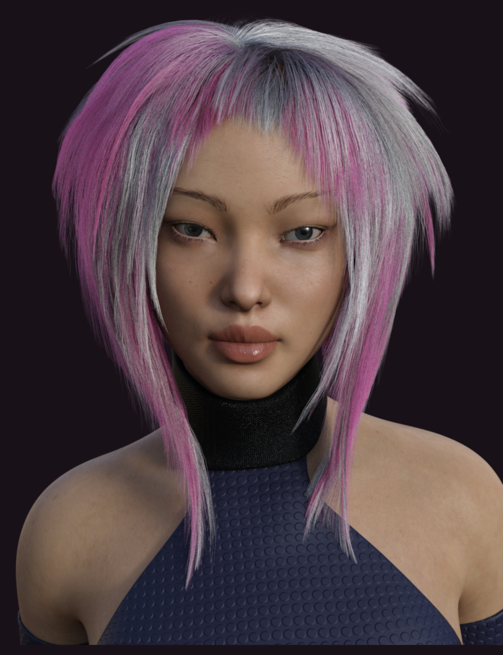 Soo A Hair for Genesis 8.1 Females by: Lou, 3D Models by Daz 3D