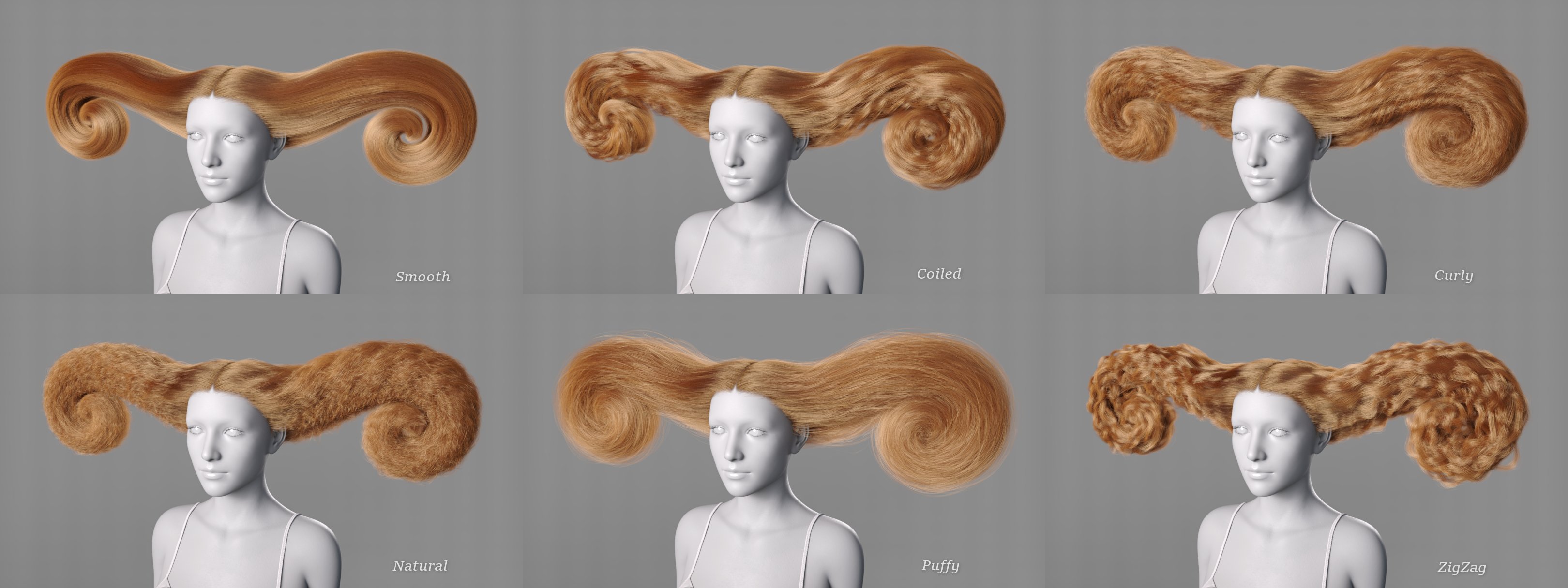Tauriella Hair for Genesis 8 and 8.1 Females Tauriella Hair for Genesis 8 and 8.1 Females by: Toyen, 3D Models by Daz 3D