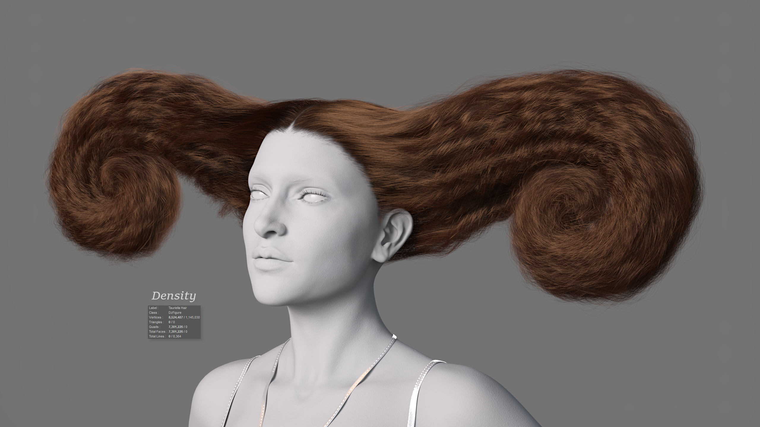 Tauriella Hair for Genesis 8 and 8.1 Females Tauriella Hair for Genesis 8 and 8.1 Females by: Toyen, 3D Models by Daz 3D