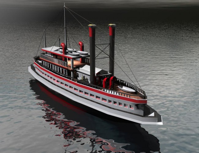 Flying Steamer Flying Steamer by: drawbridgep, 3D Models by Daz 3D