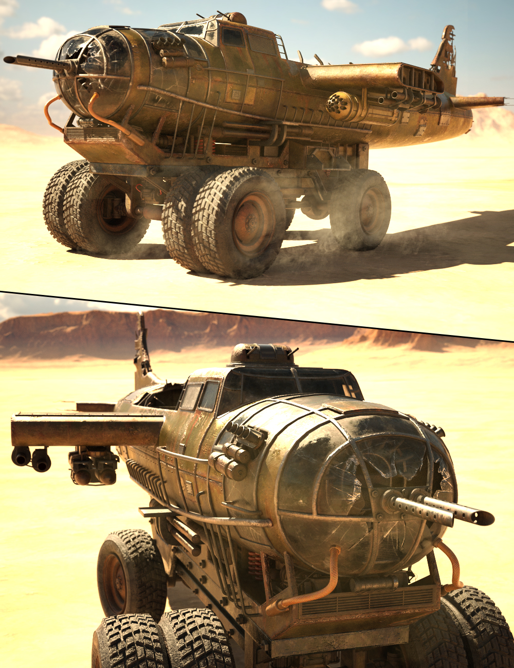 XI Post-apocalyptic Bomber Truck