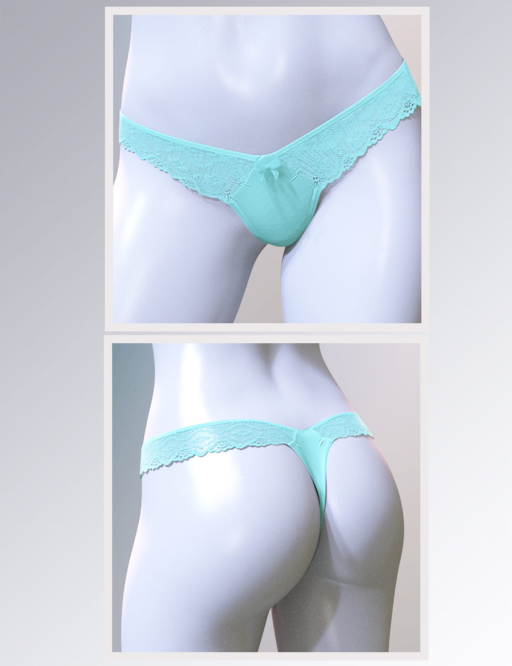 X-Fashion Lingerie Bottom 02 Set for Genesis 8 and 8.1 Females by: xtrart-3d, 3D Models by Daz 3D