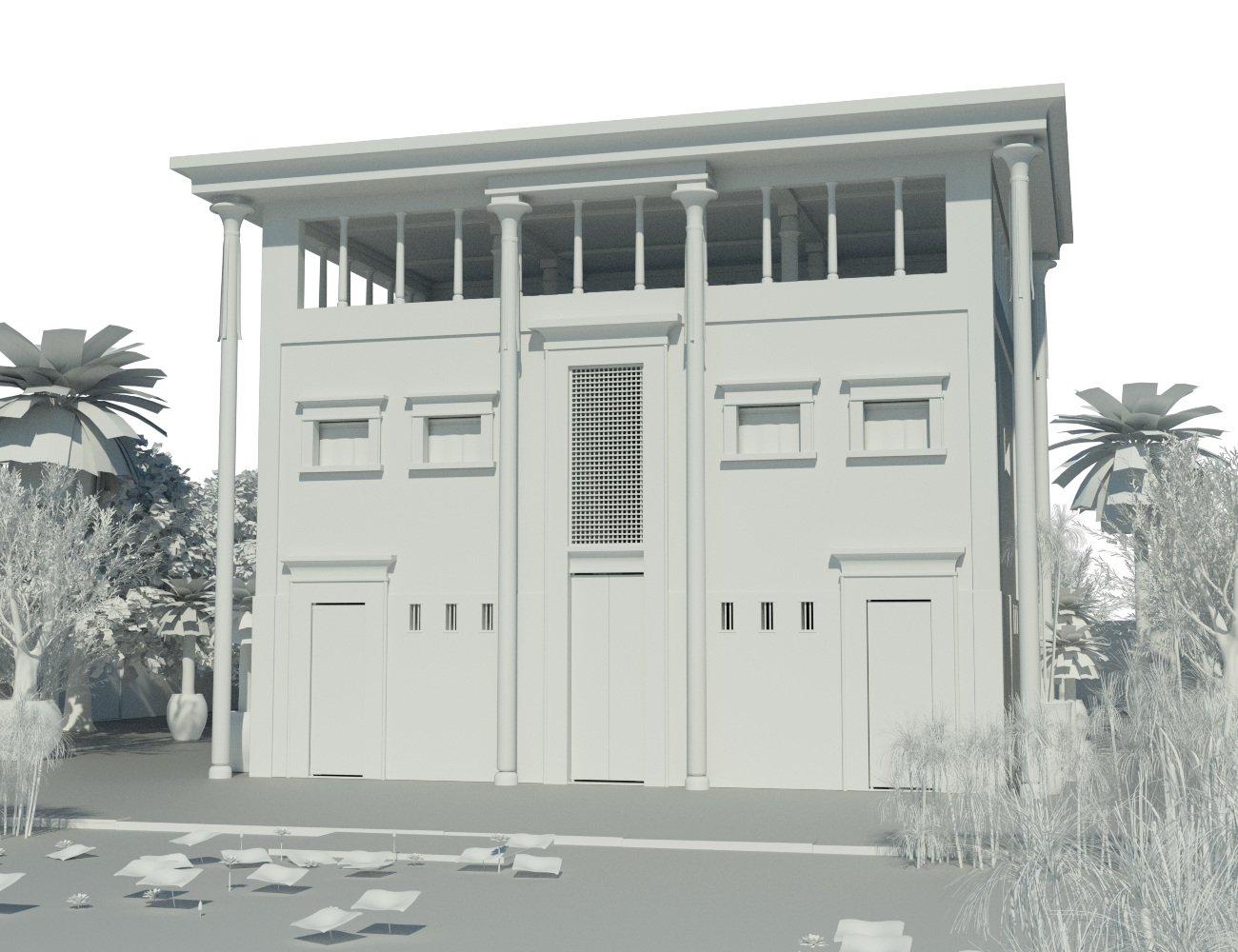 Ancient Egyptian House by: Aurelio, 3D Models by Daz 3D