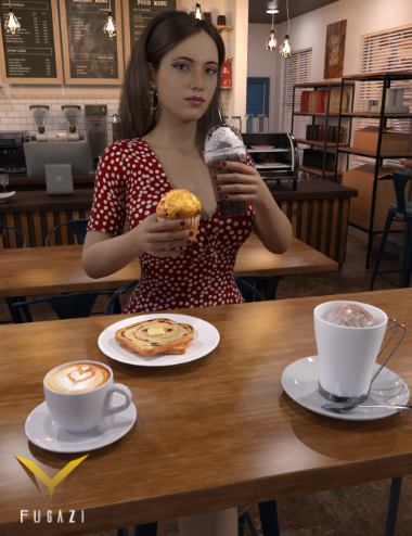 FG Bistro Poses for Genesis 8 and 8.1 Female by: Ironman, 3D Models by Daz 3D