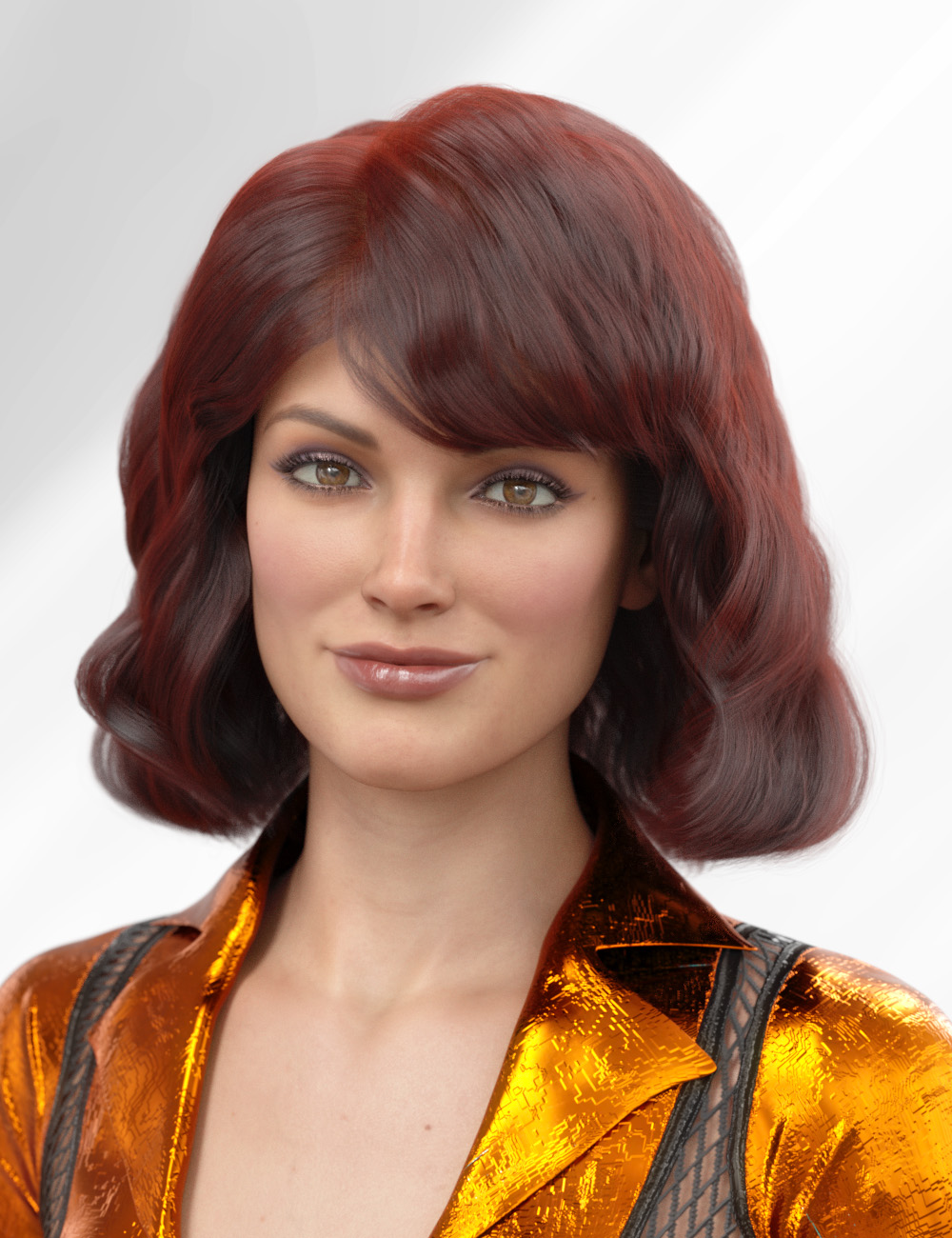 dForce Mayfair Hair for Genesis 8 and 8.1 Females by: PhilW, 3D Models by Daz 3D