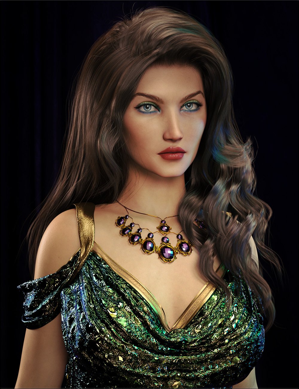 VYK Ceylon for Genesis 8.1 Female by: vyktohria, 3D Models by Daz 3D