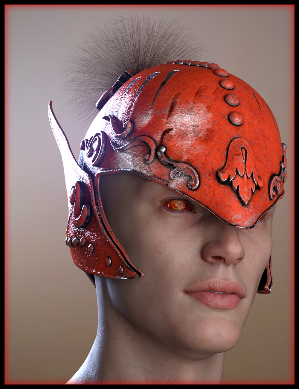 ND Dark Fantasy Accessories: Helmets for Genesis 8.1 by: Nathy Design, 3D Models by Daz 3D