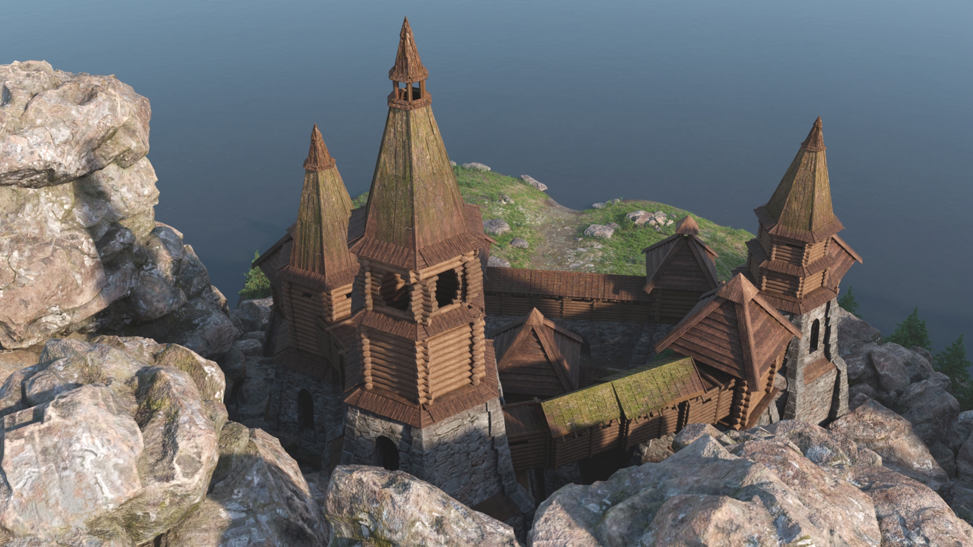 Gardarika Fortress by: Peanterra, 3D Models by Daz 3D