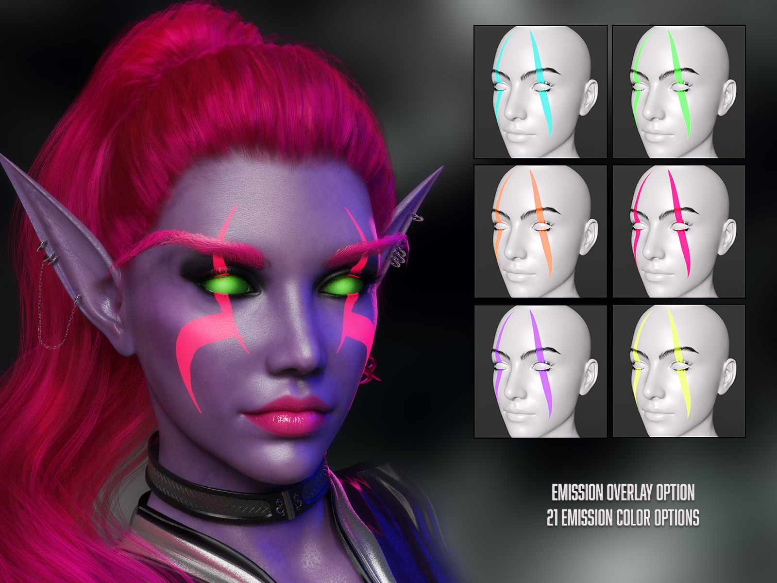Twizted Fantasy Markings for Genesis 8 and 8.1 Males and Females Twizted Fantasy Markings for Genesis 8 and 8.1 Males and Females by: TwiztedMetal, 3D Models by Daz 3D