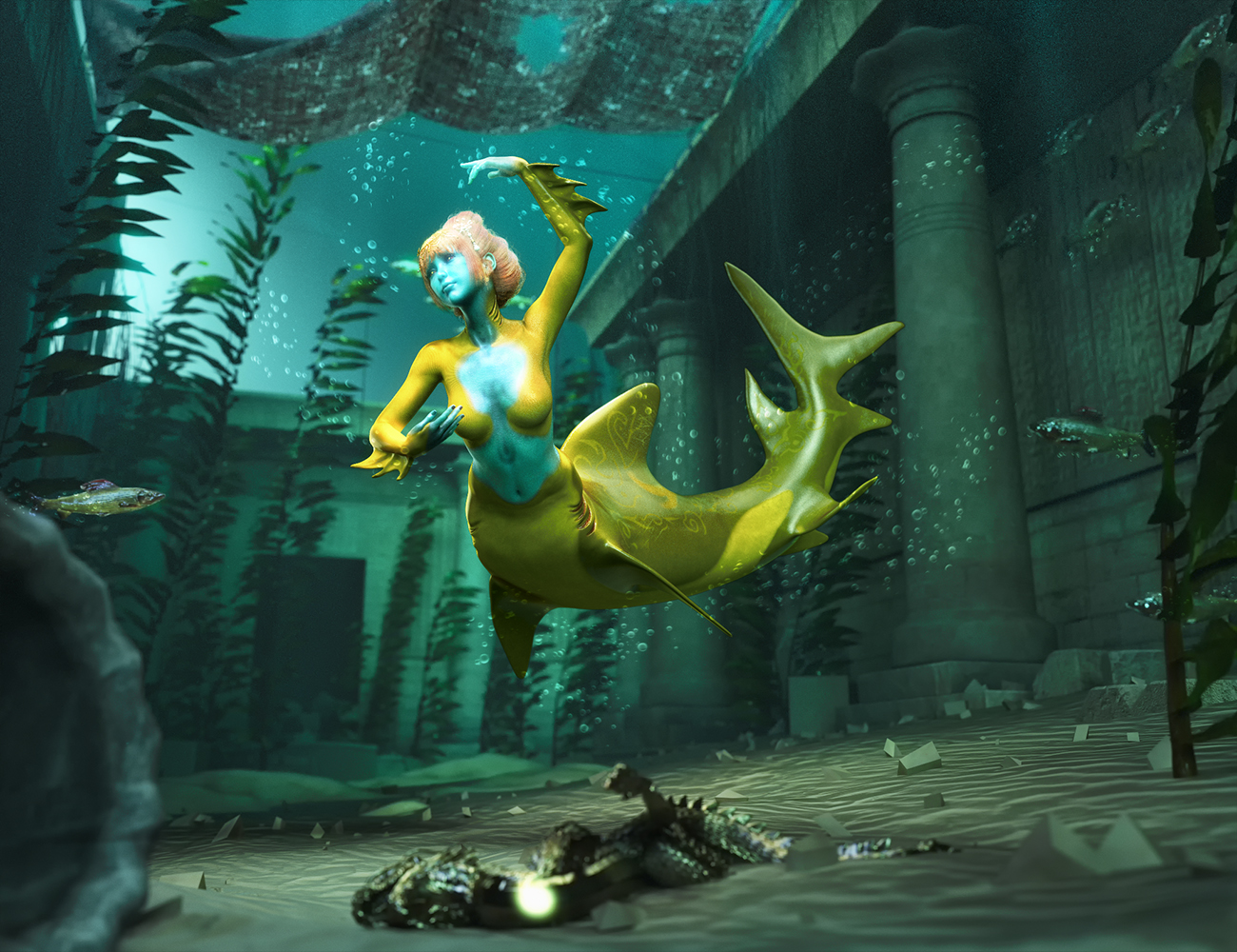 Shark Tail Reimagined Texture Add-On for Genesis 8 and 8.1 Female Shark Tail Reimagined Texture Add-On for Genesis 8 and 8.1 Female by: FenixPhoenixEsid, 3D Models by Daz 3D