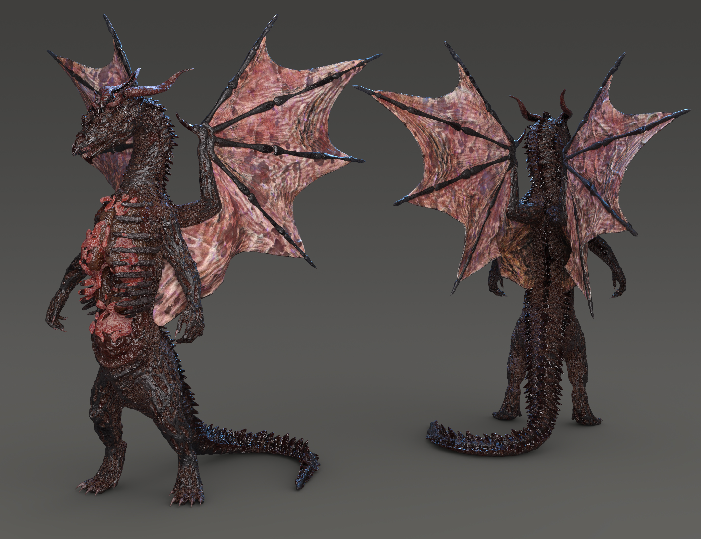 Lich Dragon Carnufex Texture Expansion by: JoeQuick, 3D Models by Daz 3D