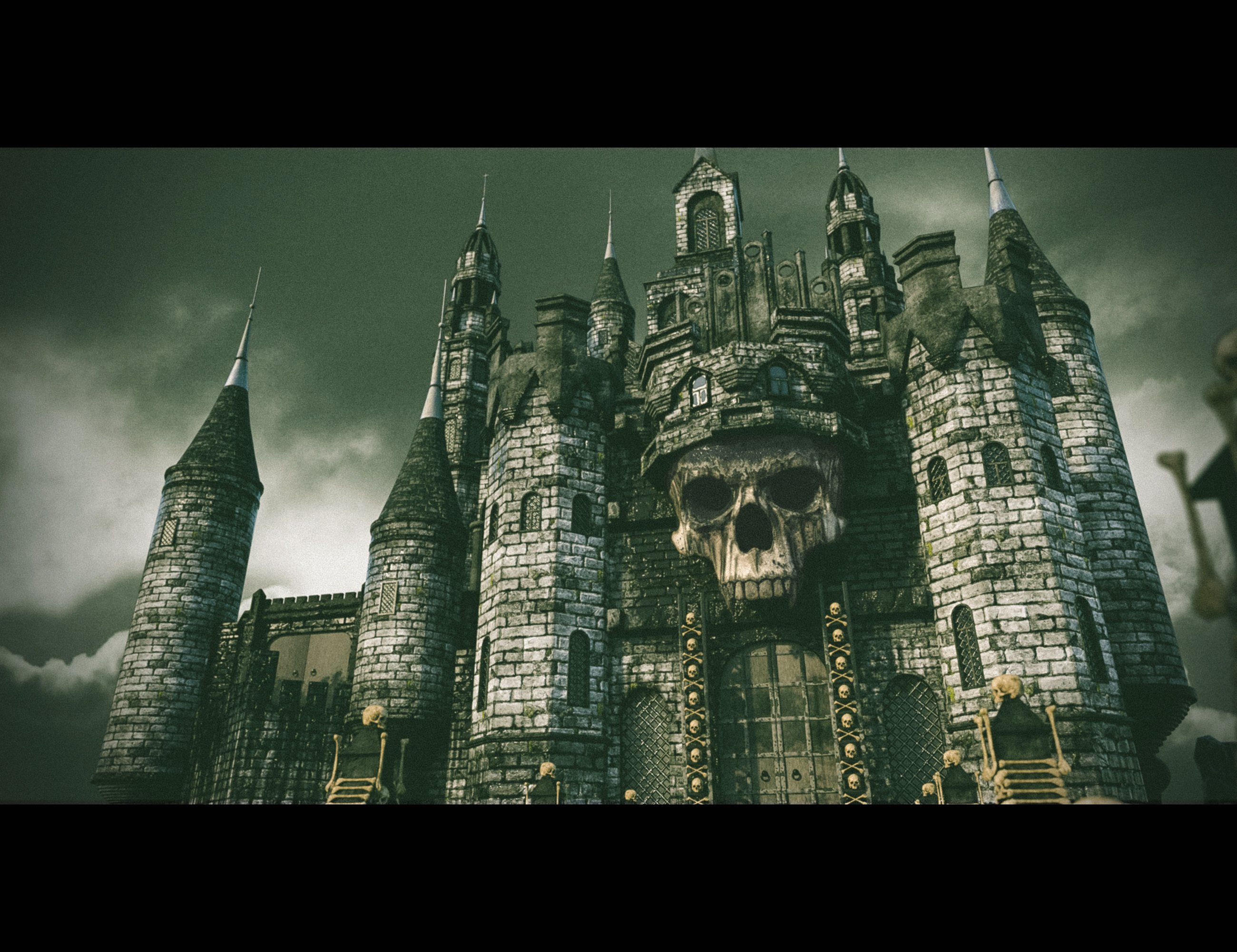 The Skull Castle by: Polish, 3D Models by Daz 3D