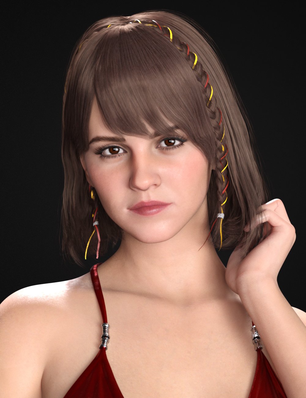 HID Lucy for Genesis 8.1 Female by: HID3D, 3D Models by Daz 3D